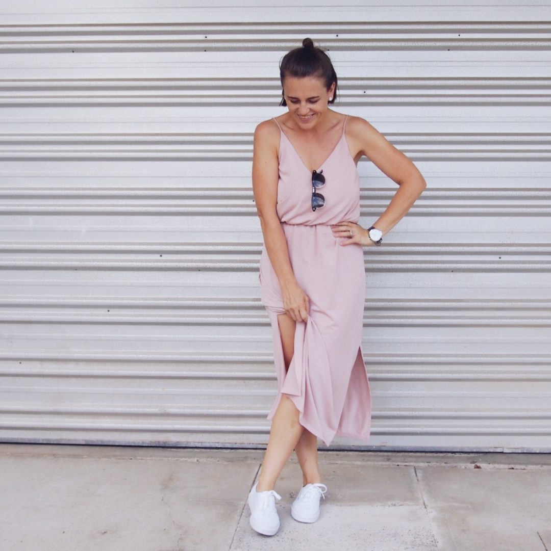 Sneakers with a Dress | What I'm 