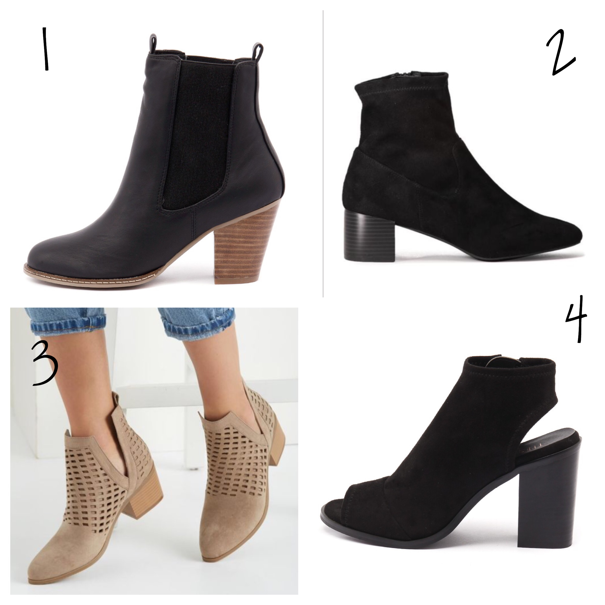 ankle boots under 20