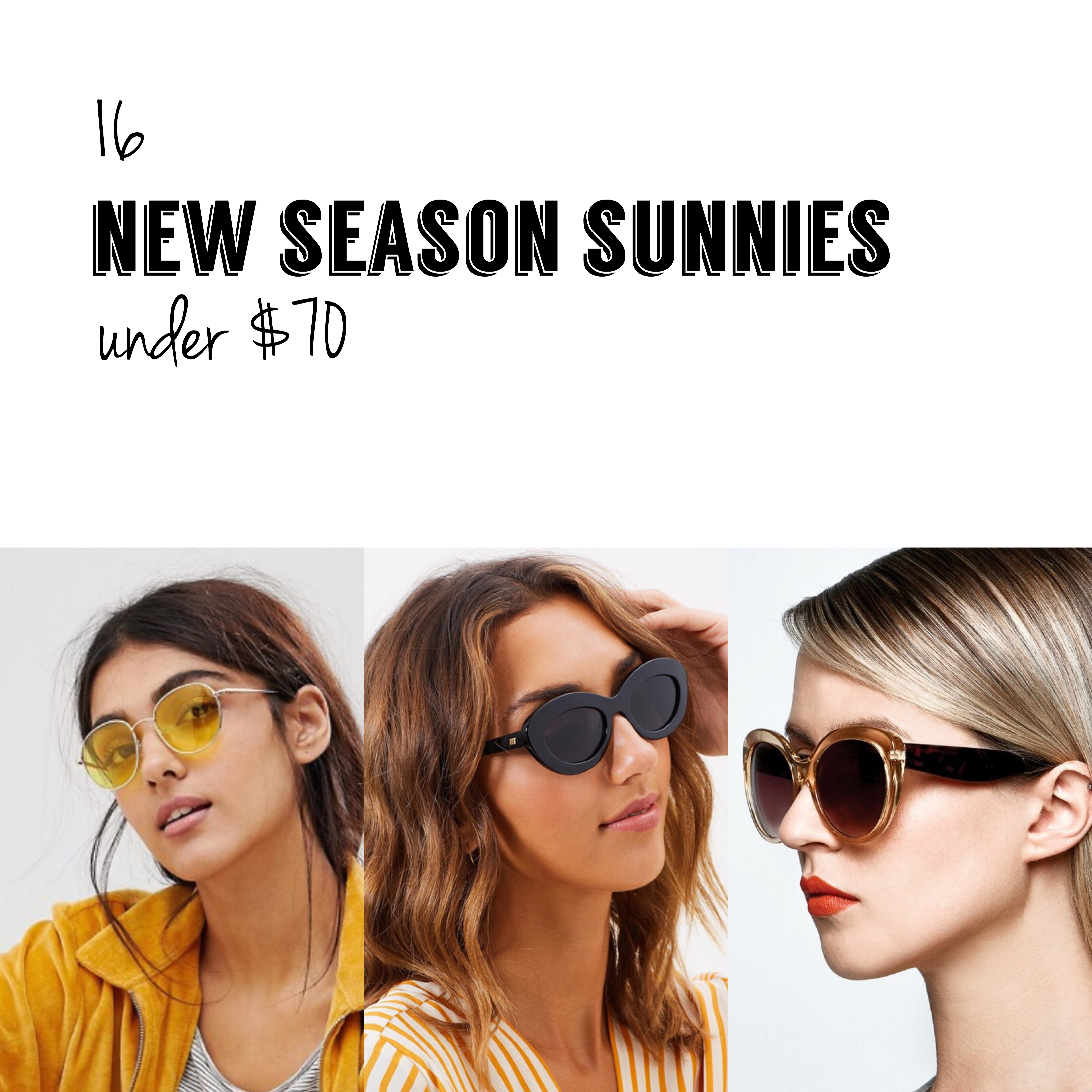 new season sunglasses