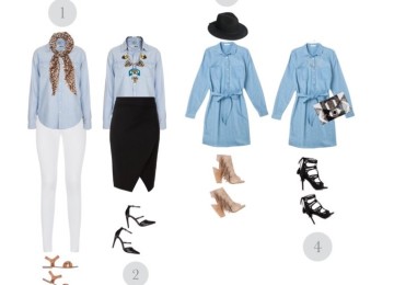Ways to wear chambray