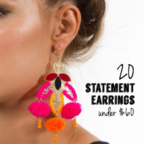 statement earrings