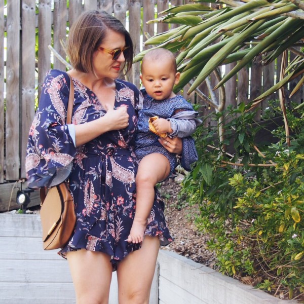 mum blogger and baby pretty chuffed