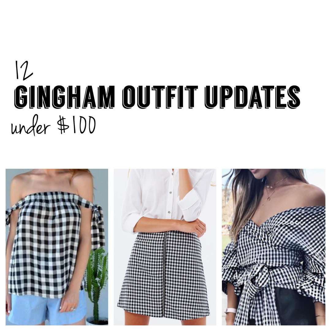 gingham outfit