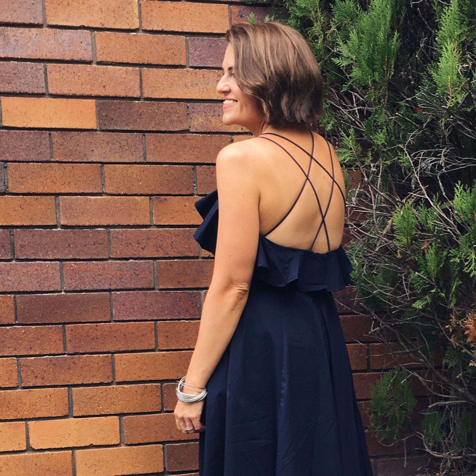 The $90 Navy Special Occasion Frock | What I Wore - Pretty Chuffed