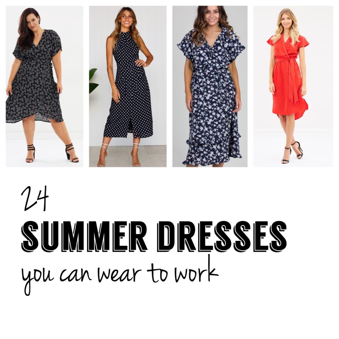 summer dresses wear to work